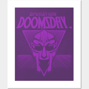 Retrowave Doom Posters and Art